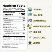 Happy Village Organic Turkish Sun-Dried Apricots 20 OZ
