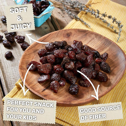 Happy Village Organic Soft Dried Strawberries On the Go 3 Bags