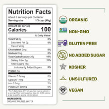Happy Village Organic Soft Dried Plums 21 OZ