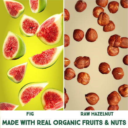 Happy Village Organic Fig & Nut Bar, ORIGINAL FIG  (16 bars, 1.4 OZ each)
