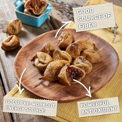 Happy Village Organic Sun-Dried Turkish Figs 20 OZ
