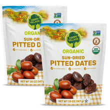 Happy village, pitted date