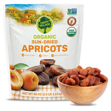 Our naturally dark, organic sun-dried apricots are grown and harvested in the fertile valleys around the city of Malatya in Eastern Anatolia. With the most ideal growing conditions, Happy Village organic apricots are soft, deliciously sweet and juicy, with no artificial colors or sulfur.
These naturally dark, organic sun-dried apricots are grown and harvested in the fertile valleys around the city of Malatya in Eastern Anatolia; With the most ideal growing conditions, Happy Village apricots are soft, delic