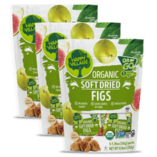 Our naturally sweet Happy Village organic dried figs are infused with perfect amount of water to create a distinctive soft and chewy texture as enjoyed for centuries in the Mediterranean region. They are a healthy choice for snacking or a delicious addition to your favorite recipes.
Premium Organic Dried Figs for a Healthy Snack: Our soft dried figs are USDA organic, non-GMO, and unsulfured. Certified gluten-free, kosher, raw, and vegan, they fit every diet, offering a naturally sweet and nutritious snack.