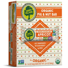 | Only 3 Ingredients, Gluten Free, No Added Sugar, Kosher, Non-GMO, Vegan, Good Source of Fiber | Organic Healthy Snack Bars, Happy village organic fruits, organic fruit bars, fig and nut bars
