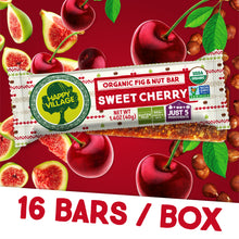 Happy Village Organic Fruit & Nut Bar, SWEET CHERRY (16 bars, 1.4 OZ each)